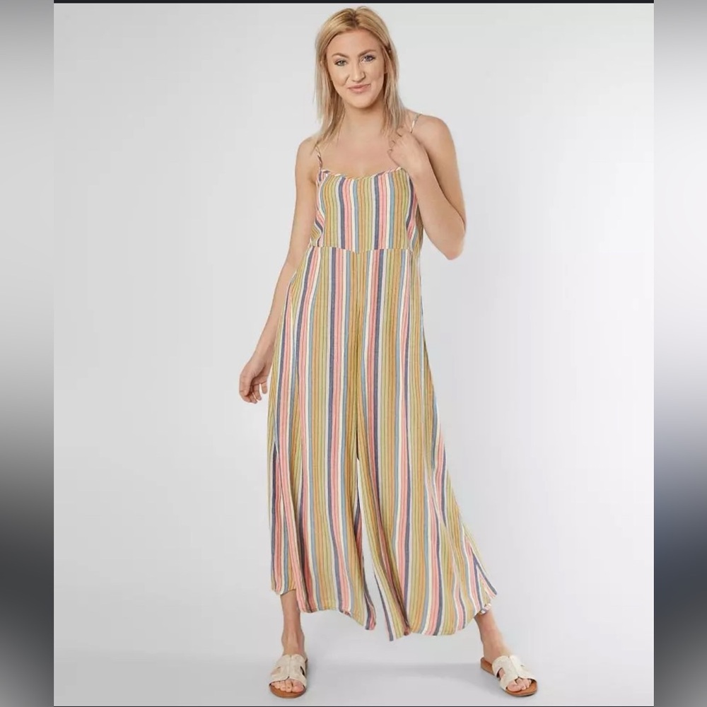 O’Neill Juis Striped Wide Leg Jumpsuit